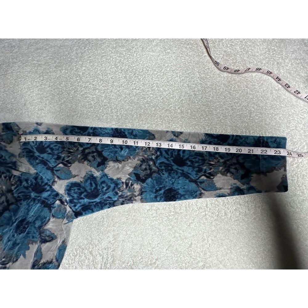 Croft and Barrow women's jacket floral print zip up XL - Picture 9 of 9